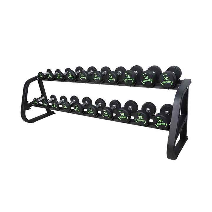 2 maila 10 pare dumbbell rack