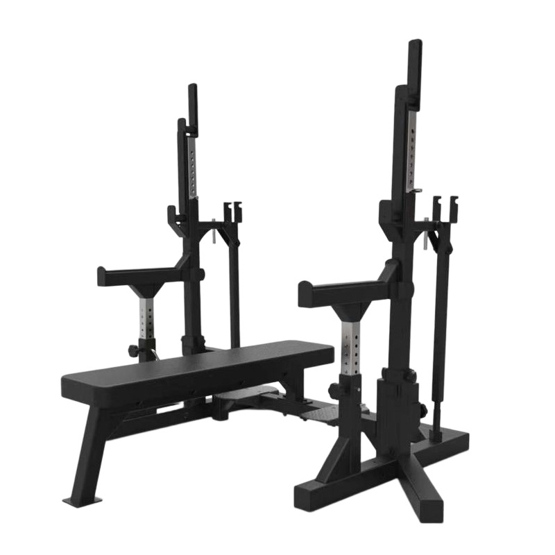 Zer neurri hartu behar dira squat rack pisu-aulkia erabiltzen duzunean?
