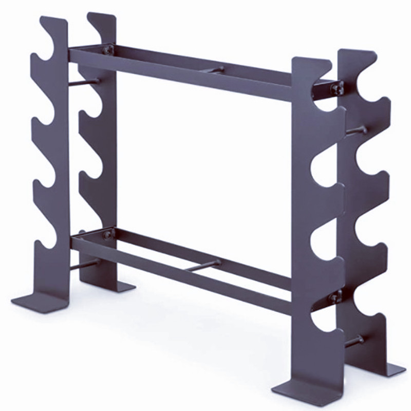 Dumbbell Rack Stand Erregulagarria Hex Dumbbell Rack Stand Pisu-altxatzeko Fitness Rack Stand