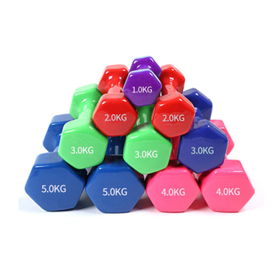 Hexagonal Burdinurtu Hex Gomazko Dumbbells